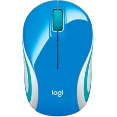 LOGITECH - Mouse - Mini M187 - inalámbrico - Reflesh Blue