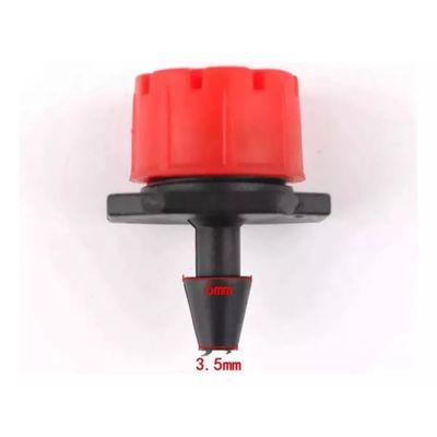 Imagen 2 del producto Pack 100 Gotero Ajustable 0-70 L/h Verde