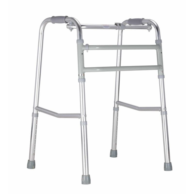 MAXCARE - Andador Burro Ortopédico Plegable Paso A Paso Aluminio Light MAXCARE
