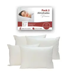 MAXITEX - Pack 4 almohadas 50x70 premium modelo