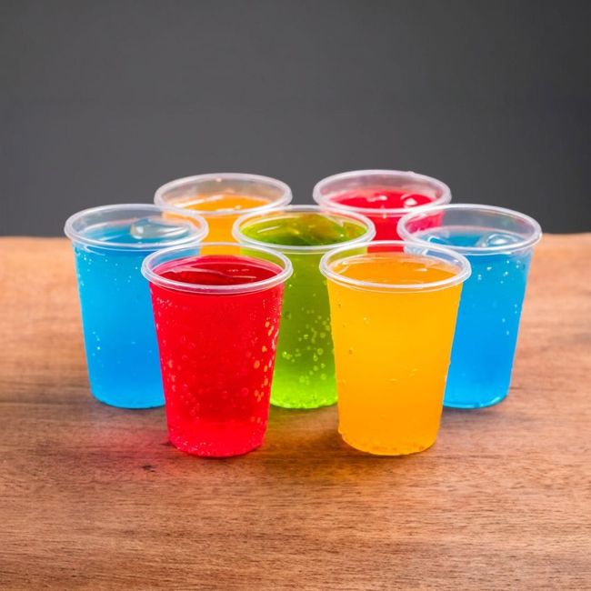 GENERICO - Vaso Plástico 1 Litro Sin Tapa (50 Unidades)