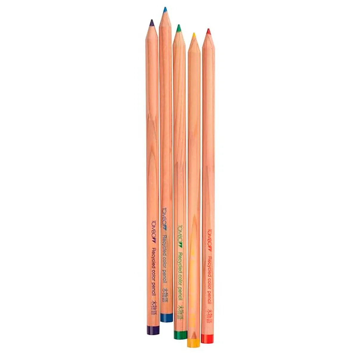 TOMBOW - Set de Lápices Color Recycled Tombow (5 Colores Primarios)
