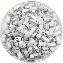 GENERICO - Medias Tilas de 2.5mm Miyuki 5gr - Gris