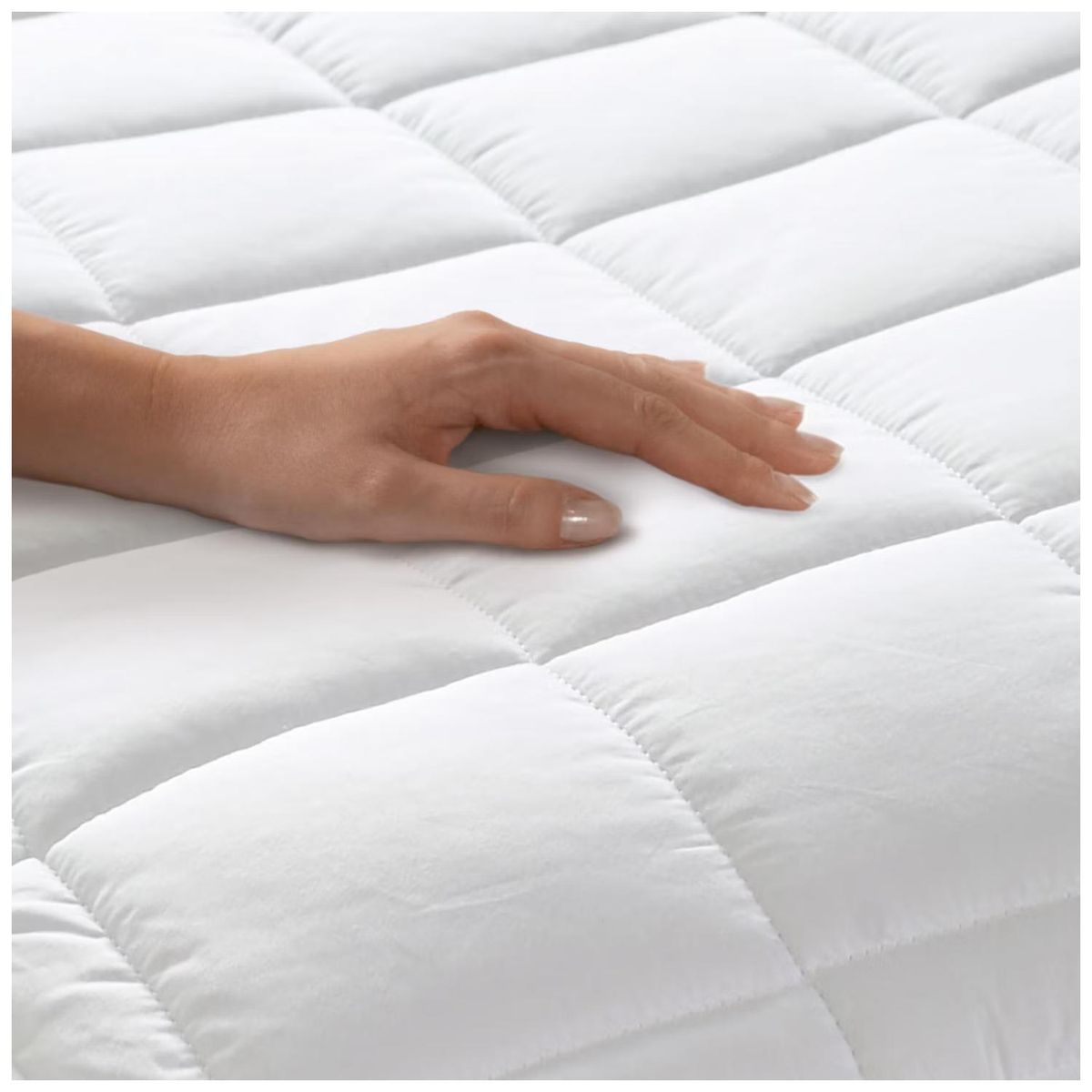 IMETEC - Calientacama 2.5 Plazas King 200x180CM 6 Temp Maxi Cotton Adapto