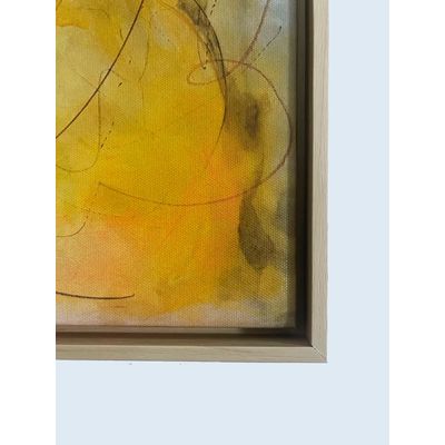 Imagen 2 del producto CUADRO ABSTRACTO ENMARCADO ARTISTA CHILENA