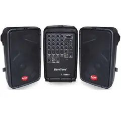 BARETONE - Combo Audio 2X 8 100W X2 + MIC Inalambrico