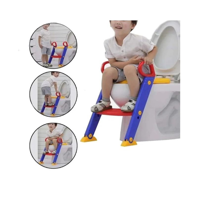 MOVI - Adaptador de WC  con Escalera para Niños