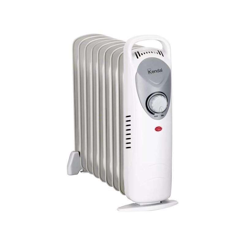 KENDAL - Mini Estufa Calefactor Oleoelectrica 1000W Blanco DF-1000H1-9