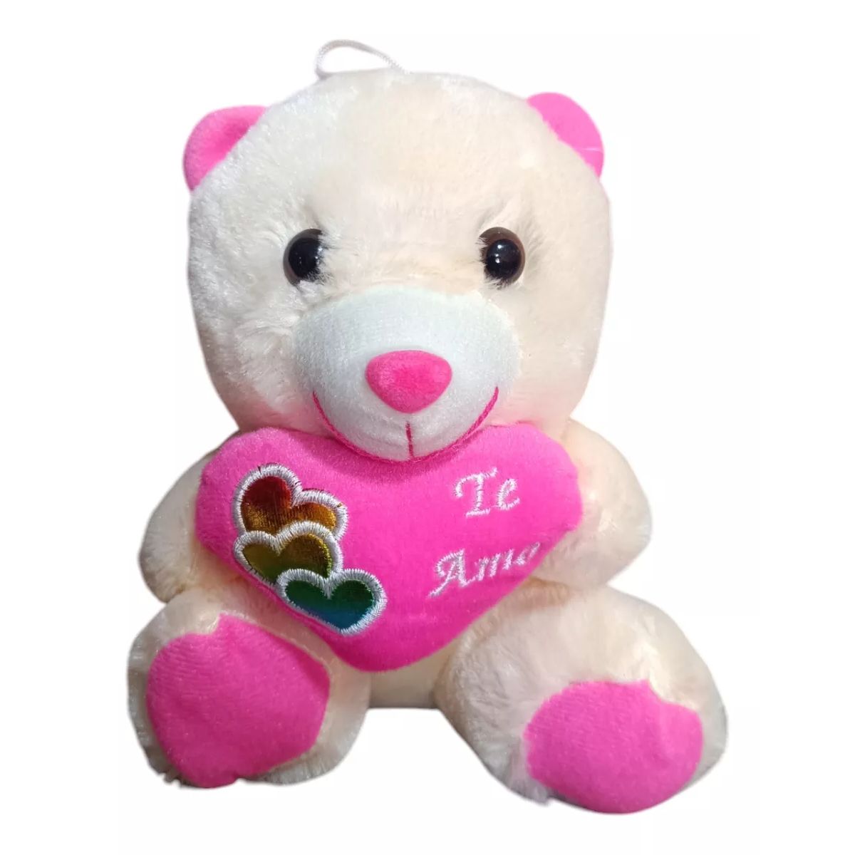 GENERICO - Osito De Peluche Enamorado Con Corazón Te Amo. Oso 21 Cm.
