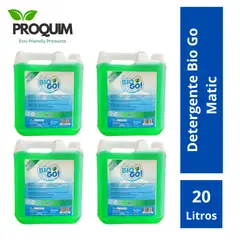 GENERICO - Detergente Pack 4 Liquido Matic 5 Litros BioGo