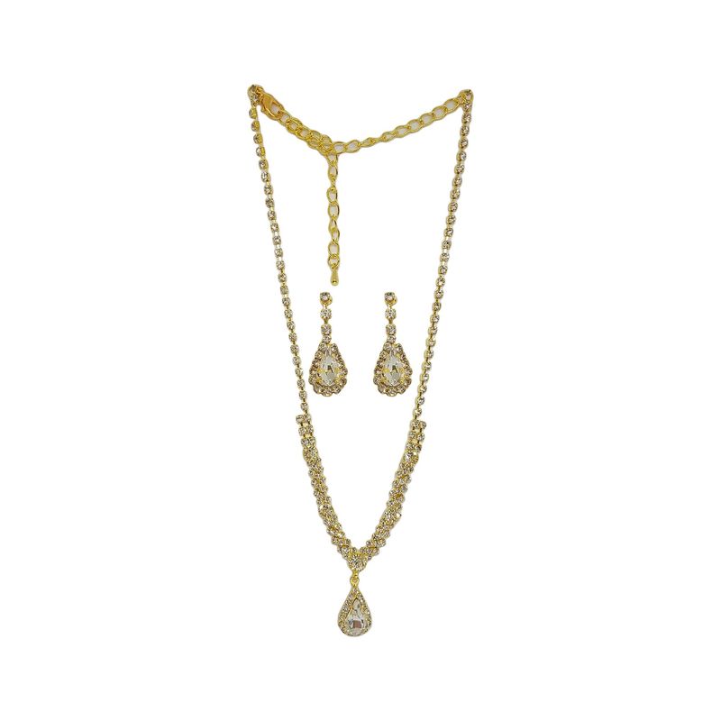 GENERICO - Set De Collar Y Aros Para Fiesta Stephany