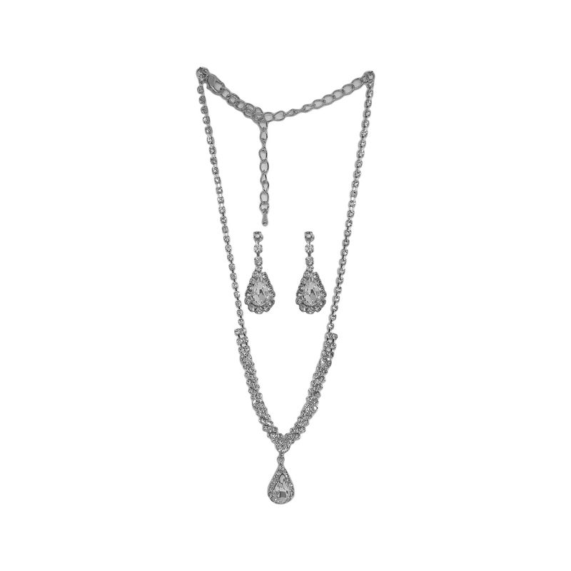 GENERICO - Set De Collar Y Aros Para Fiesta Stephany