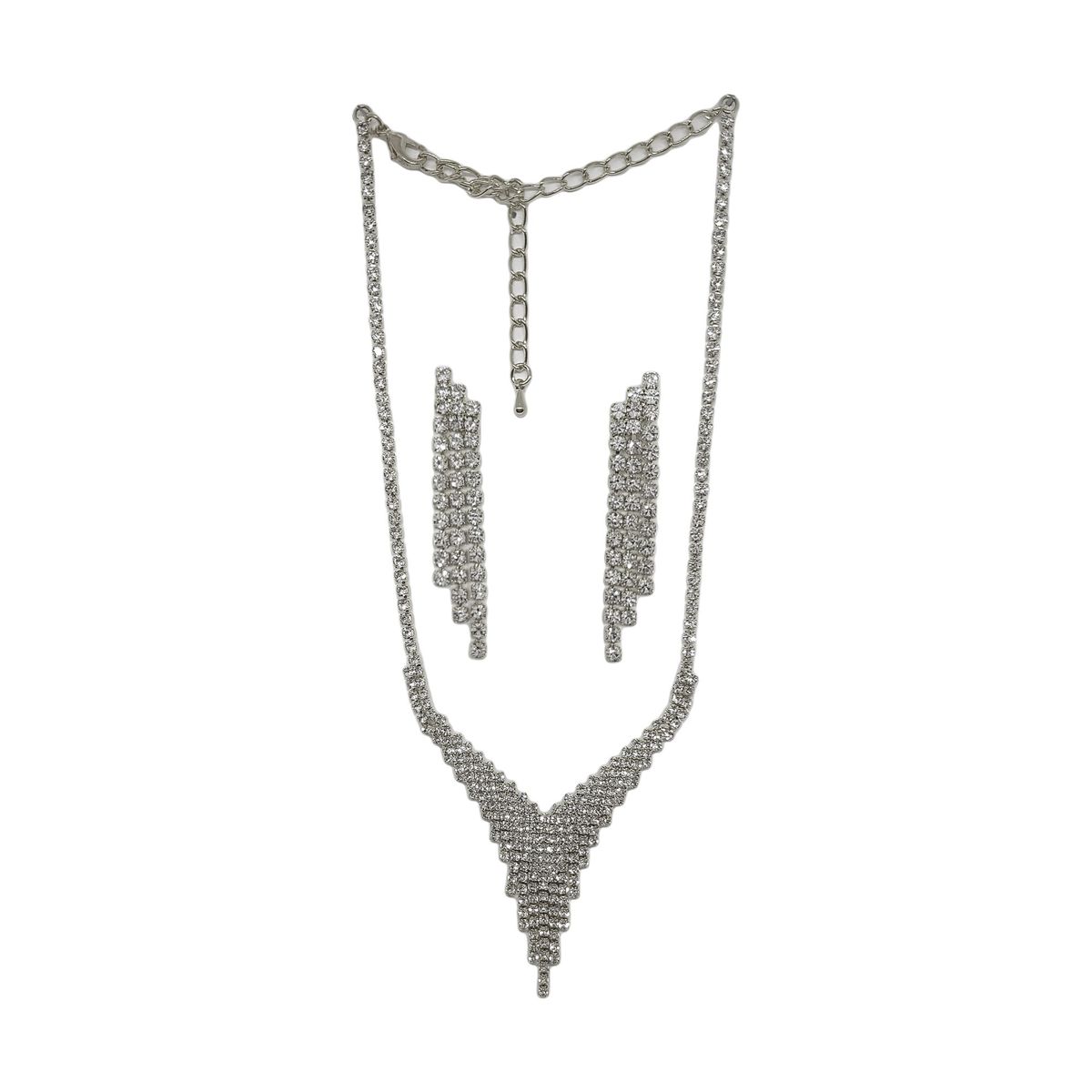 GENERICO - Set De Collar Y Aros Para Fiesta Mandi