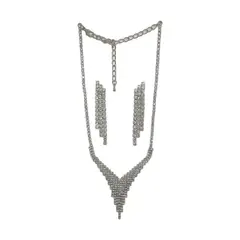 GENERICO - Set De Collar Y Aros Para Fiesta Mandi