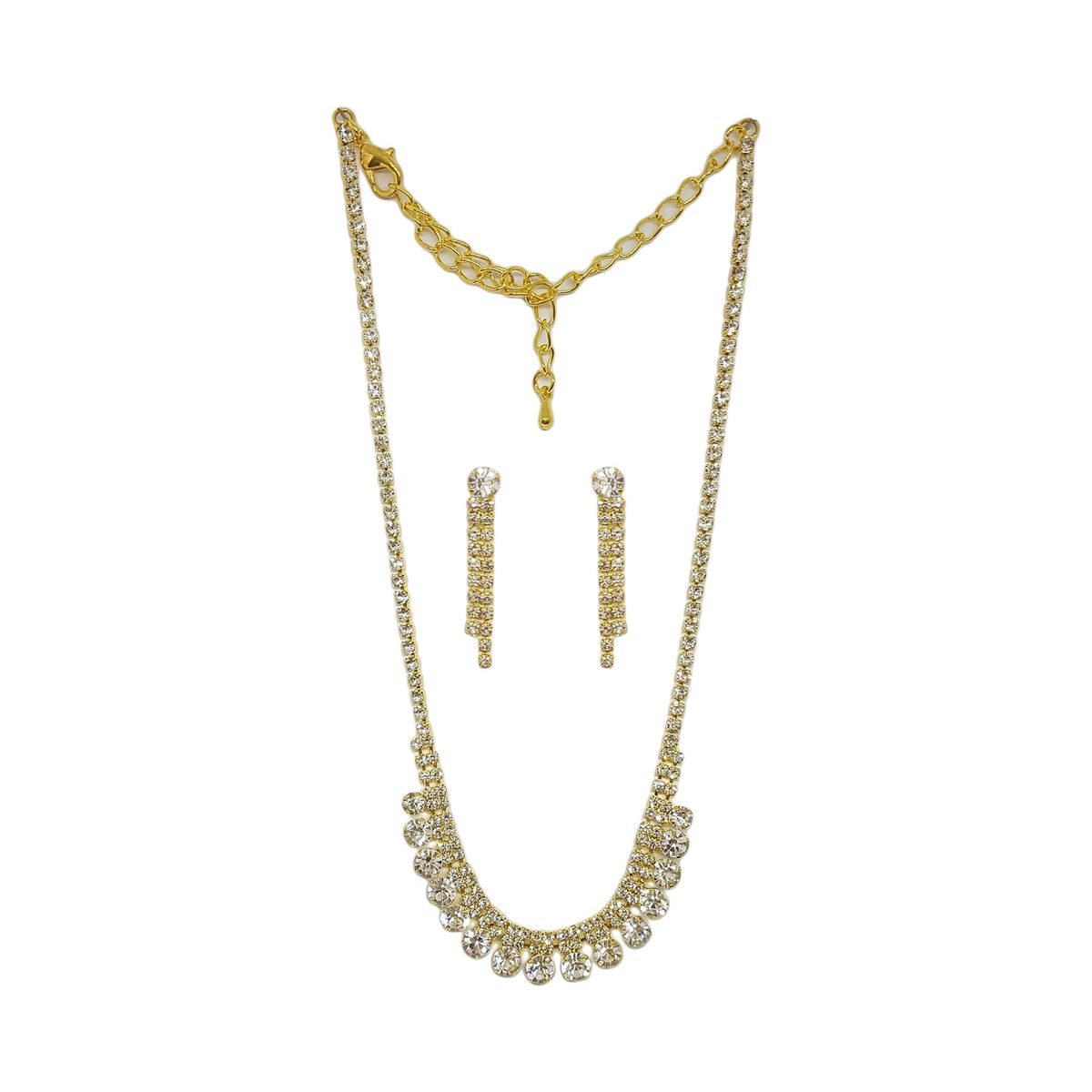 GENERICO - Set De Collar Y Aros Para Fiesta Cala