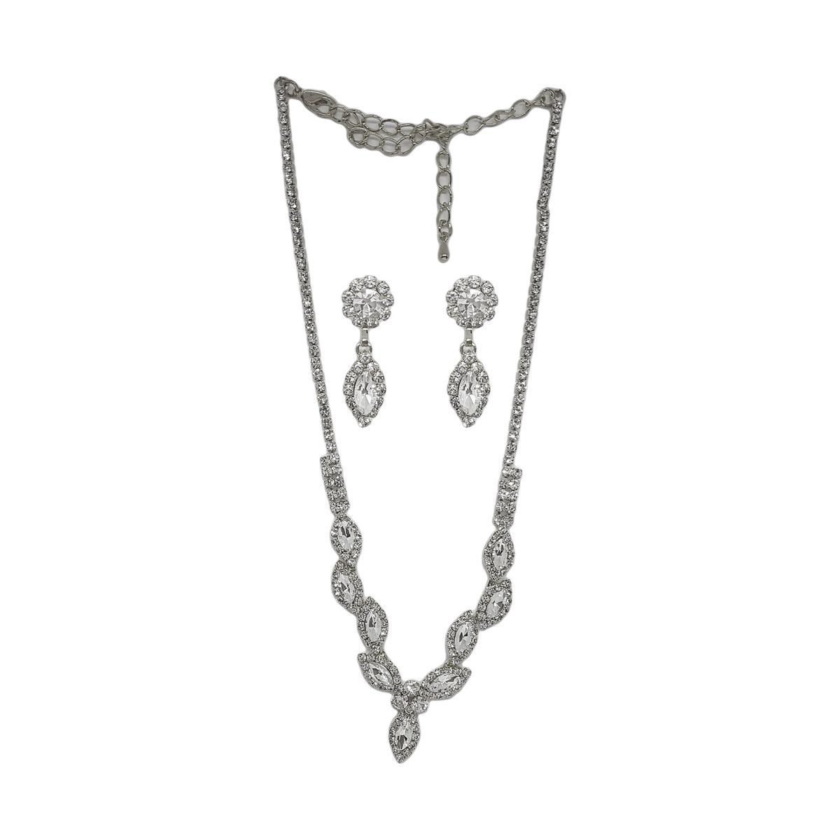 GENERICO - Set De Collar Y Aros Para Fiesta Nina