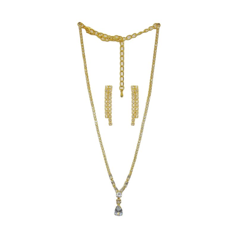 GENERICO - Set De Collar Y Aros Para Fiesta Conrra