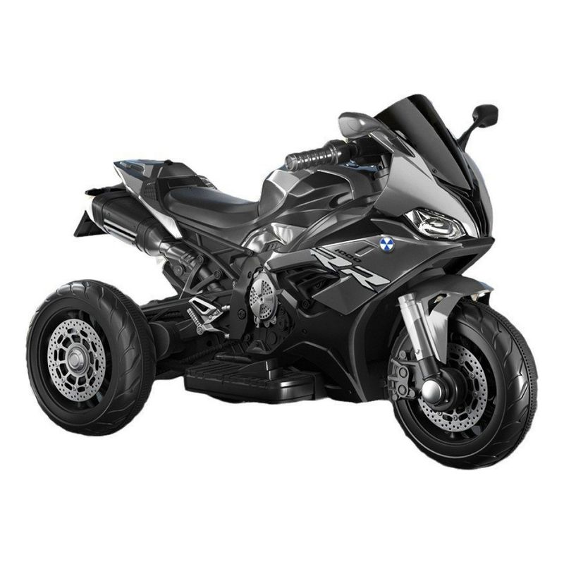 U BUY - Motos Eléctricas Para Niños Infantiles Tres Ruedas Gris