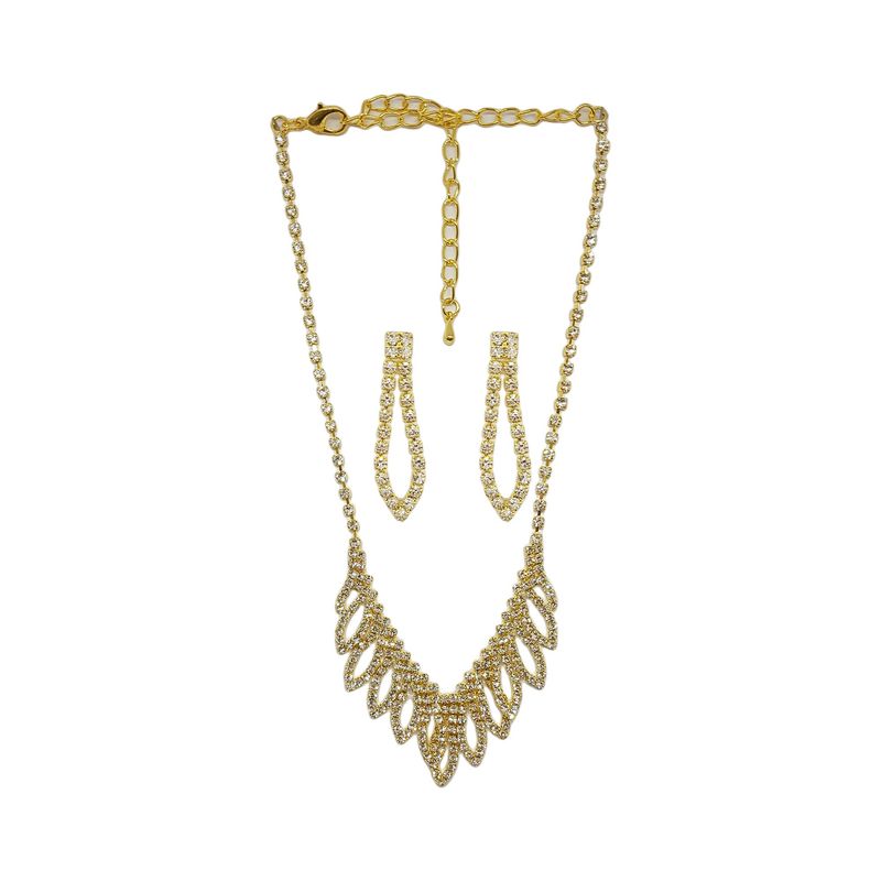 GENERICO - Set De Collar Y Aros Para Fiesta Chanteis