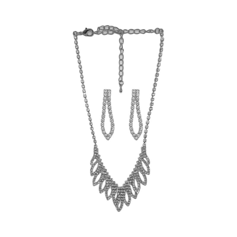 GENERICO - Set De Collar Y Aros Para Fiesta Chanteis