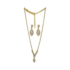 GENERICO - Set De Collar Y Aros Para Fiesta Amni