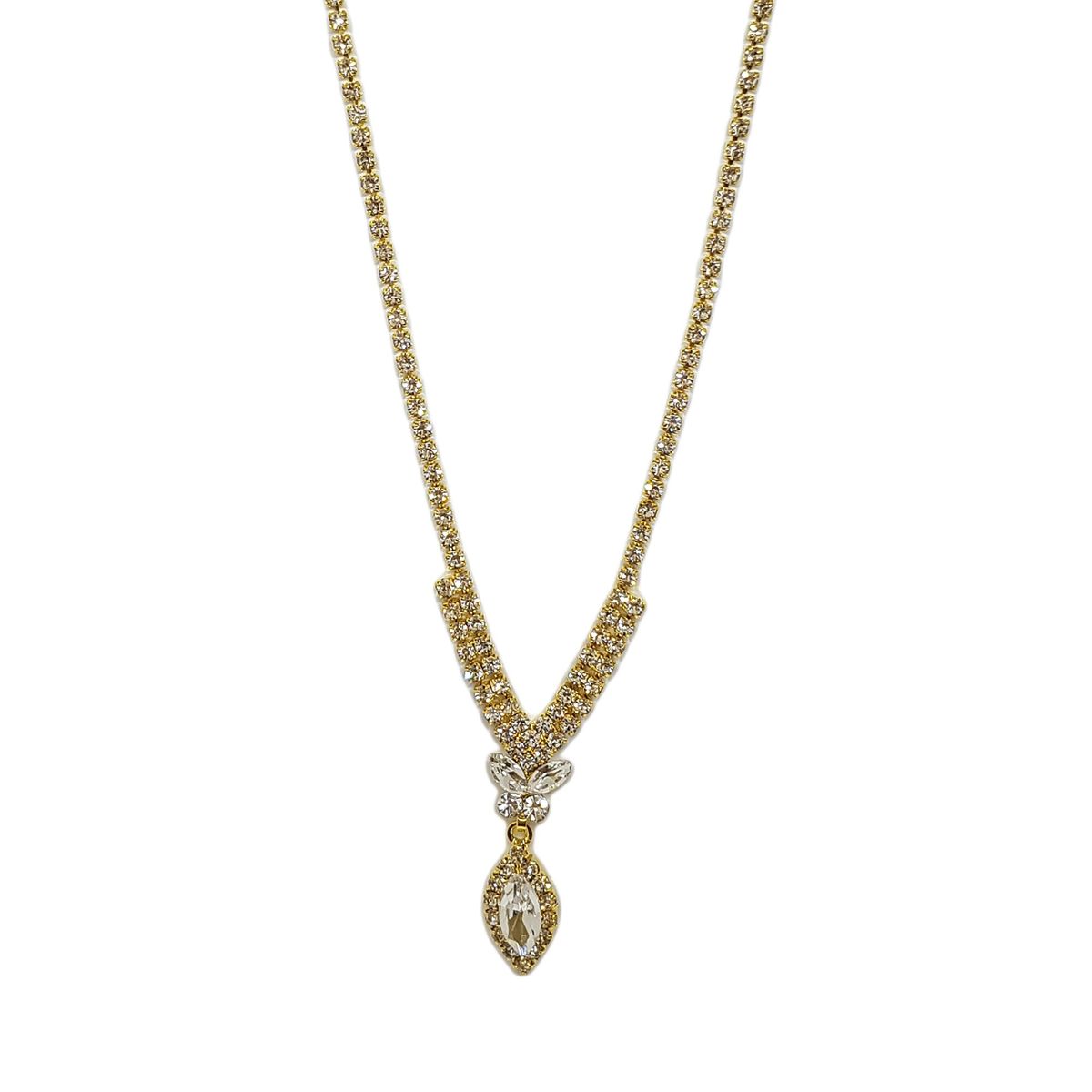 GENERICO - Set De Collar Y Aros Para Fiesta Amni