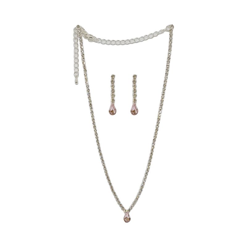GENERICO - Set De Collar Y Aros Para Fiesta Colors