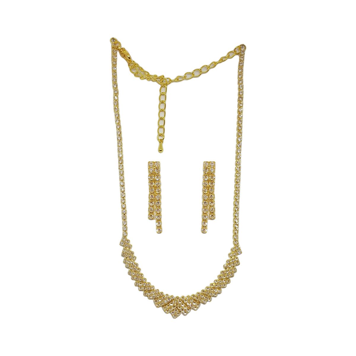 GENERICO - Set De Collar Y Aros Para Fiesta Anser