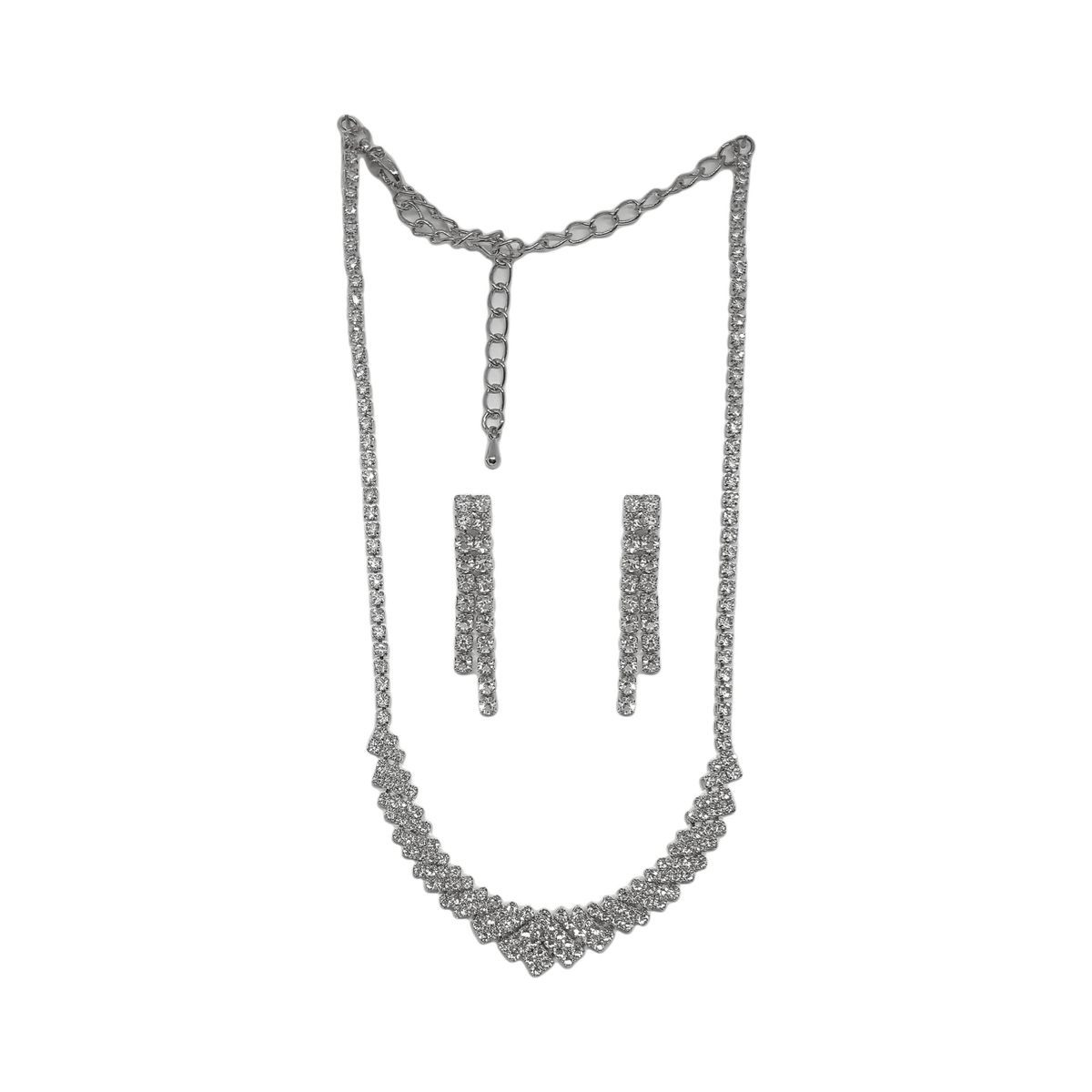 GENERICO - Set De Collar Y Aros Para Fiesta Anser