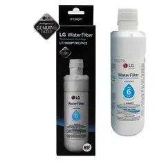 LG - Filtro de agua refrigerador Original Lt1000p