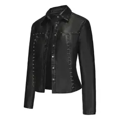 RURUTOTO - Chaqueta Mujer Negro.