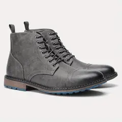 VATYERTY - Botas de hombre con parte superior de PU y suela de goma