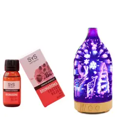 SYS - Ambientador 50 Ml Frutos Rojo + Equipo blanco 100 Ml