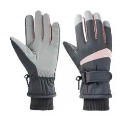 TIOZONEY - Guantes De Esquí De Invierno Forro Polar Antideslizante