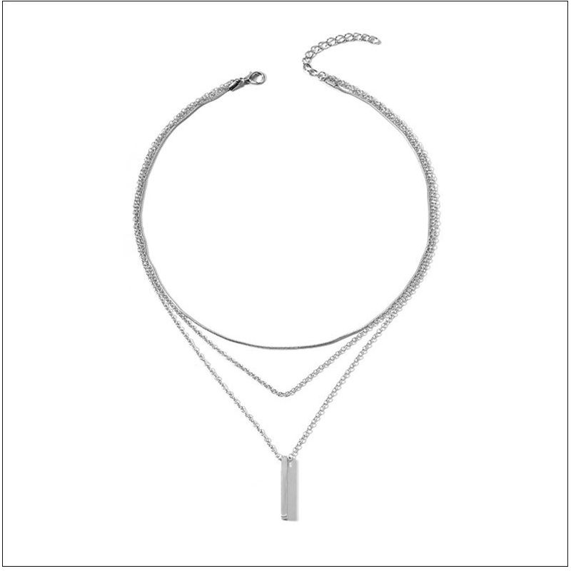 VATYERTY - Collar Mujer Plateado