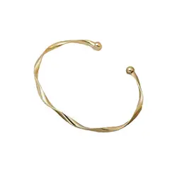 VATYERTY - Pulsera esclava Mujer Dorada
