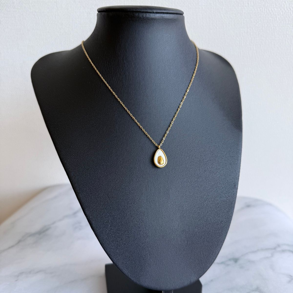 GENERICO - Collar Dije De Palta Cadena Acero Inoxidable - Baño Oro 18k