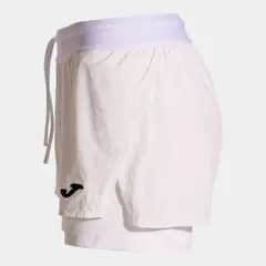 JOMA - Short con calza Sculpture II Blanco Mujer