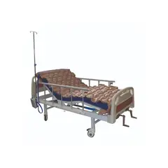 GLOMED - Cama Clinica Manual 2 Pos Plus + Colchón 10cm + Antiesc