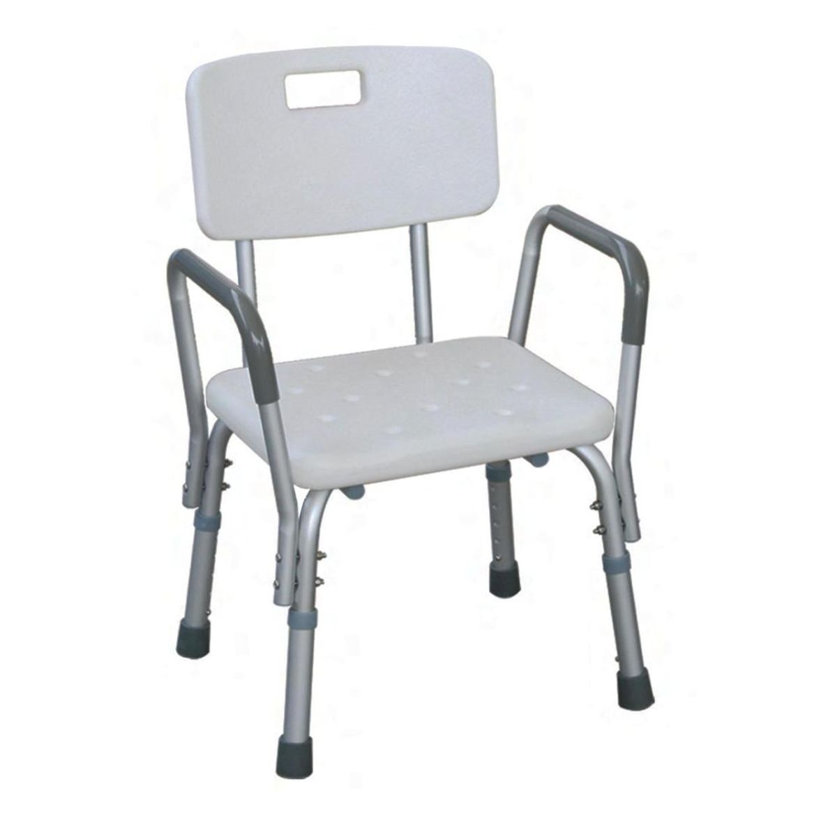 GLOMED - Silla De Baño Apoya Brazos Fijo MAXCARE