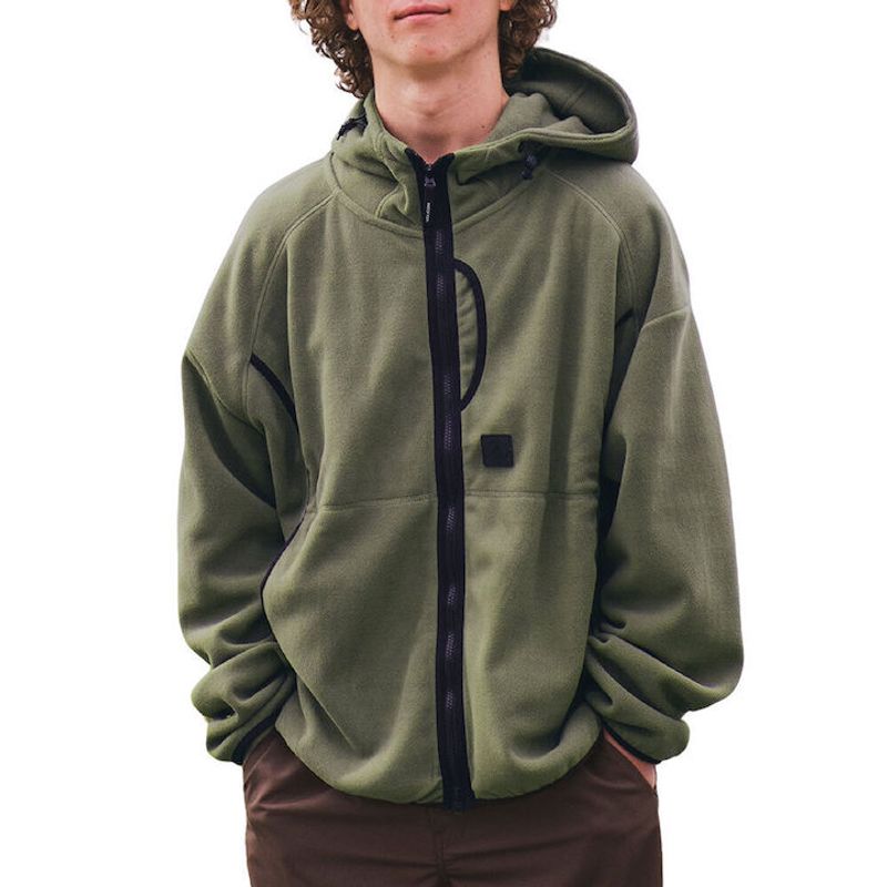 VOLCOM - Poleron Dash Verde Hombre Volcom - Verde