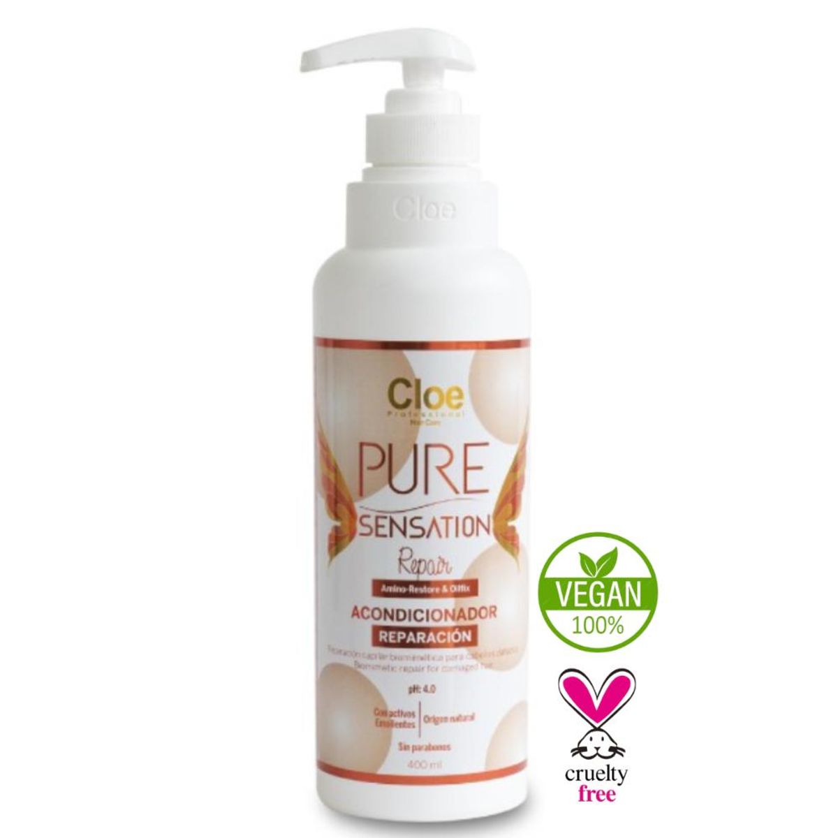 CLOE - Acondicionador Pure Sensation Repair 400ml Cloe