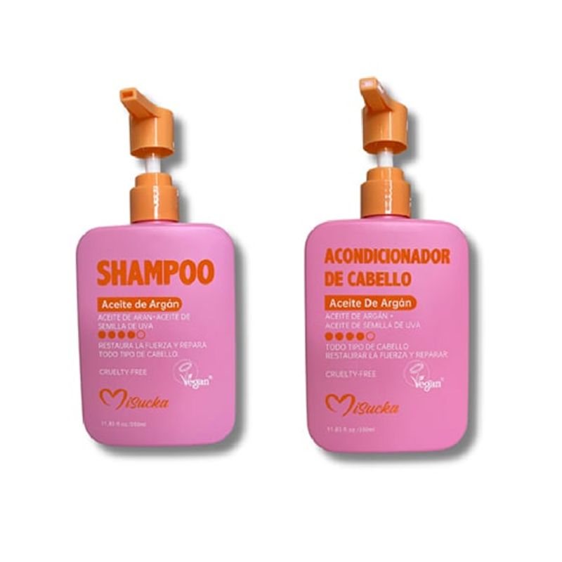GENERICO - Pack Shampoo Y Acondicionador Misucka Aceite De Argàn 350ml