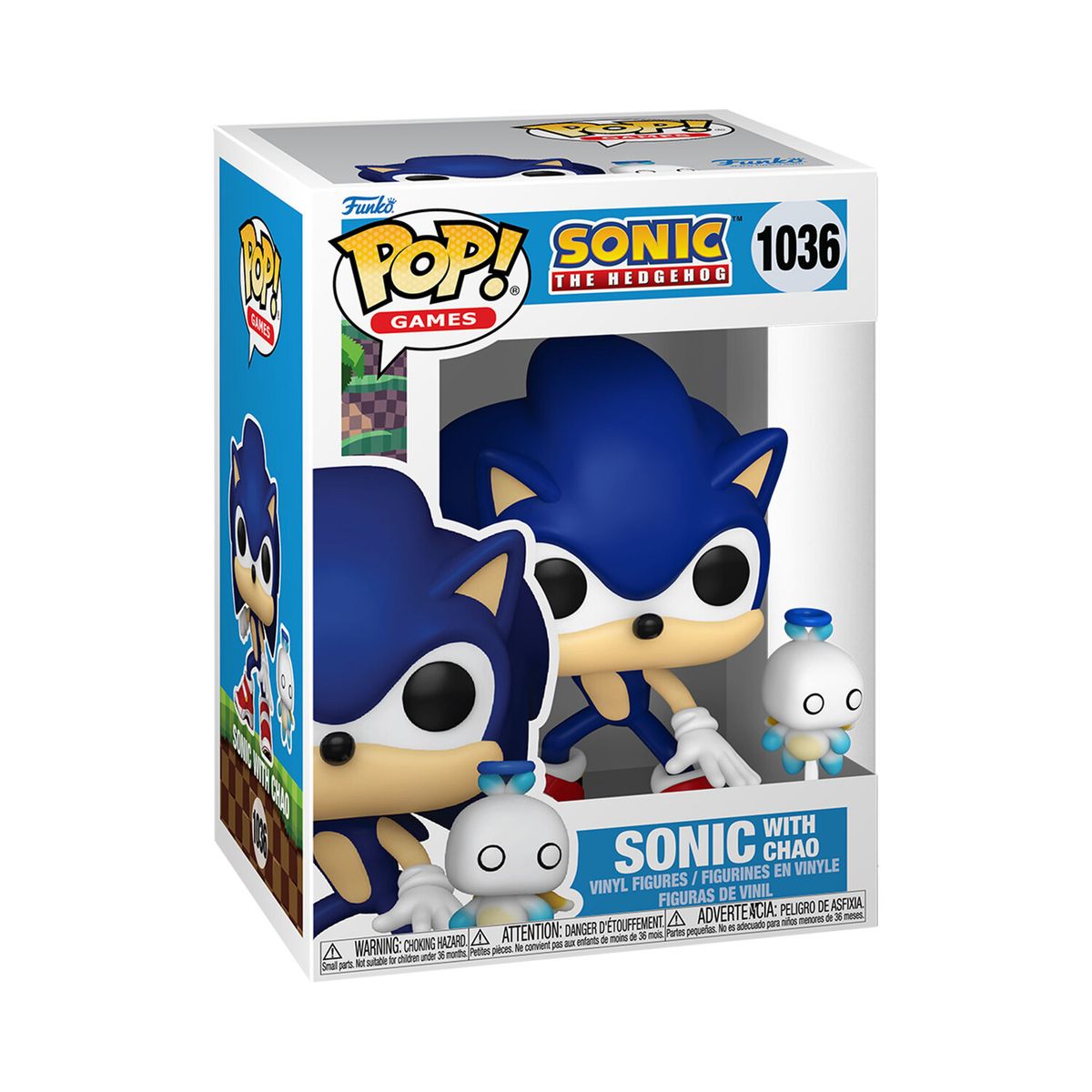 FUNKO - Funko Pop Sonic: Sonic & Chao - 1036