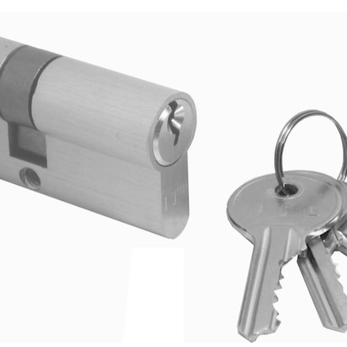 GENERICO - Cilindro para cerradura puerta principal 70mm