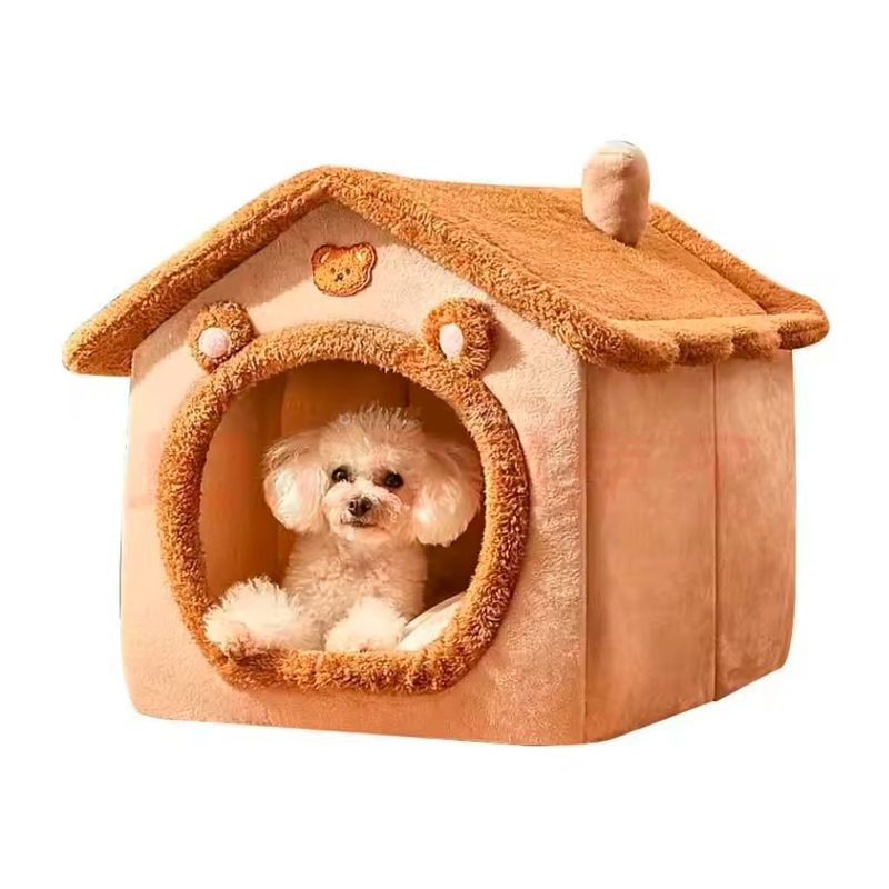 GENERICO - Cama Ecológica Casa Temática Para Mascotas 49X39X46cm