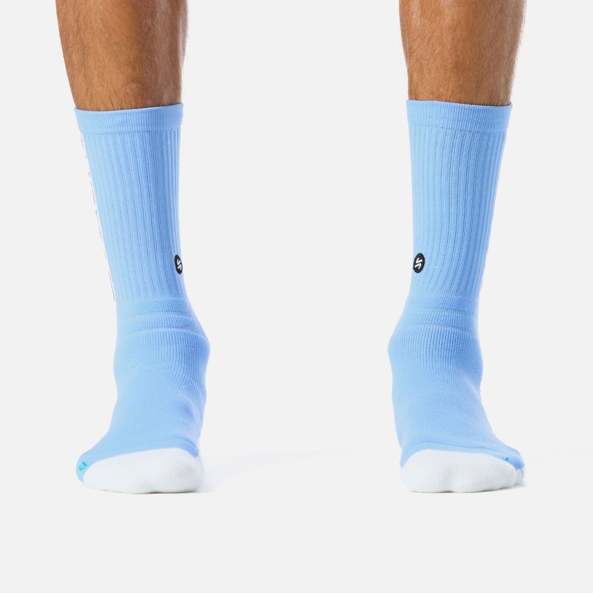 VULCANO - Calcetines Energic Duo Pack Mid Socks Celeste / Azul Marino Vulcano