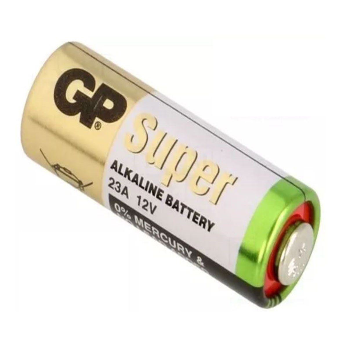 GP BATTERY - PILA 23A ALCALINA 12V, 5 UNIDADES, GP. A23, V23GA, MN21