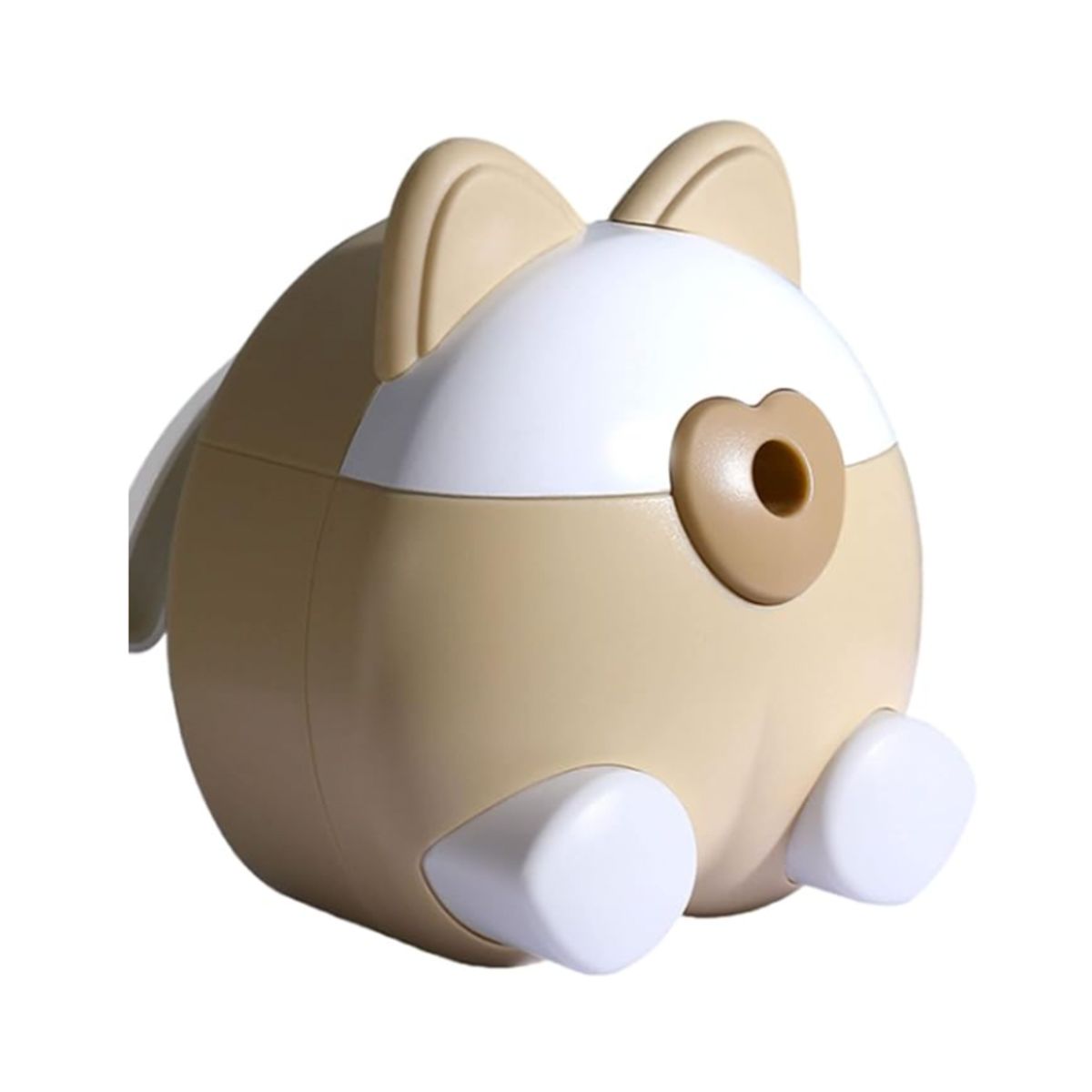 GENERICO - Sacapuntas Manual De Sobremesa Con Depósito Diseño Gatito