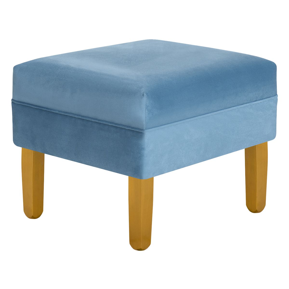 BODEVIR - Pouf Sky 1C Felpa 01 Azul Petroleo